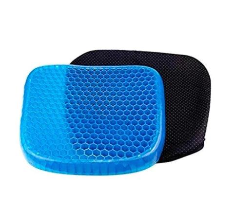 ComfySeat™ Cojín en Gel Ortopédico + Funda