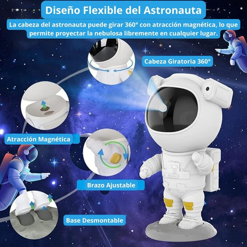 Astronauta Proyector 🚀🌌💫